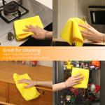 Microfiber Dish Towels Soft Super Absorbent and Lint Free Kitchen cleaning