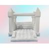 Buy cheap Inflatable Jumping Castle Commercial White Bounce House For Wedding jumping castle from wholesalers
