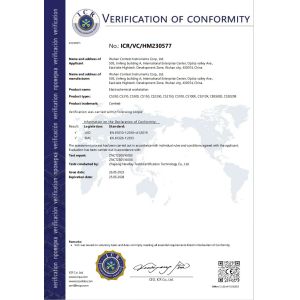 Wuhan Corrtest Instruments Corp., Ltd. Certifications