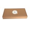 Buy cheap Recycled Flat Pack Kraft Cardboard Boxes For Shipping Nontoxic Materials from wholesalers