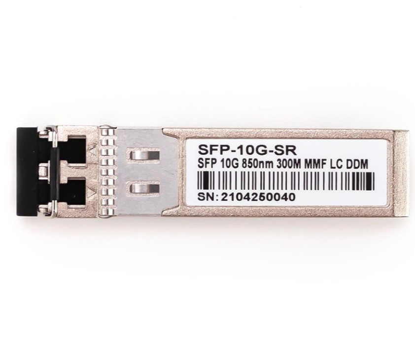 850nm SFP Optical Transceiver 10G Duplex LC Connector Transmission Distance 300M
