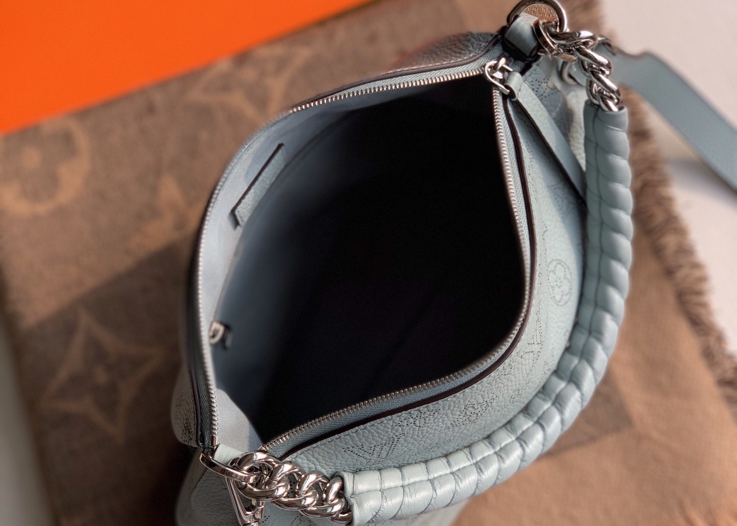 babylone bb handbag soft sheep skin genunie leather luxury cross-body bag high capicity bag