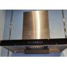 Buy cheap Stainless Steel T Shaped Kitchen Hood LED Lighting Touch Sensor Control 3 Fan Speeds from wholesalers