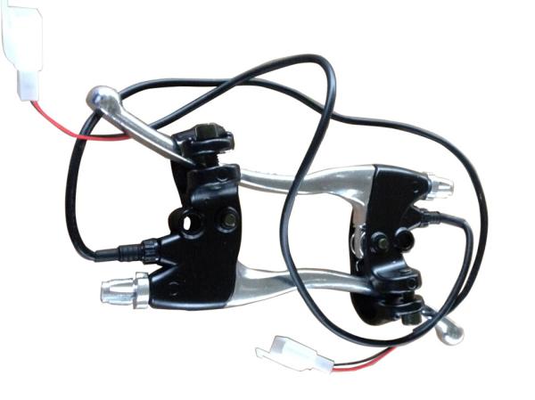 Buy cheap Aluminum Alloy Electric Bicycle Brake Black Waterproof Electric Bike Brake from wholesalers