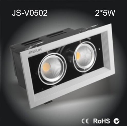 Buy cheap 2*7W High power Epistar COB LED venture box light ceiling spot light from wholesalers