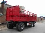20ft Container Full Trailer Truck Loading Capacity 35 Tons With 3 Axles