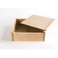 Buy cheap Custom Sliding Lid Wooden Photo Album Box For Usb Flash Drive / Wedding product