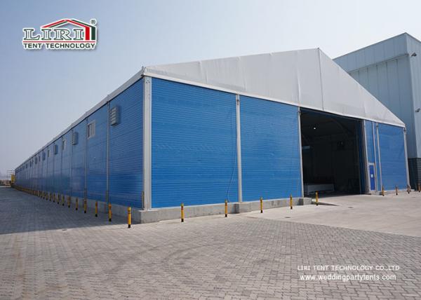 Buy cheap Aluminum and PVC Outdoor Warehouse Tents With Steel Sandwich Hard Wall from wholesalers