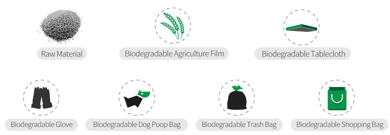 En13432 certified custom printed wholesale biodegradable compostable plastic pharmacy bag with singlet handle