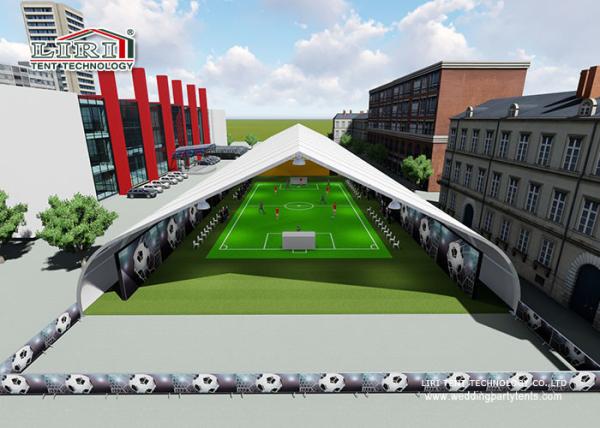 Buy cheap 10m Height Aluminum Sport Event Tents Mobile Stadium Temporary Structure from wholesalers