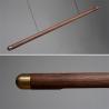 Buy cheap Rural Chandelier Black Walnut simple Strip Kitchen Home indoor Wood Chandelier(WH-MI-397) from wholesalers