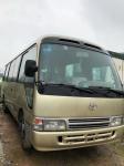 111 - 130 Km / H Used Coaster Bus Manual Tourists Shuttle Bus 2015 - 2018 Year