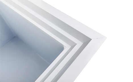 220L Deep Chest Freezer R600A Refrigerant ROHS Certificate
