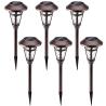Buy cheap Bronze Finished 19 Inch 2V Solar Led Lawn Lights from wholesalers