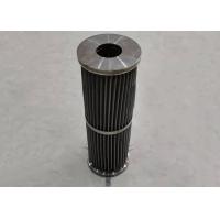 Buy cheap Hydrophobic Membrane DN80 Gas pleated cartridge filter product