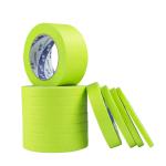 OEM Removable 25mm 48mm Green High Stick Spray Masking Tape For Outdoor Wall