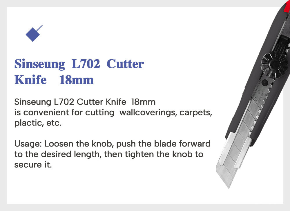 5 Inch 12cm Long Utility Knife Safety Blade Guard