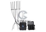 6 Omni Antennas 20 Cooling Fans Cell Phone Signal Jamming Device