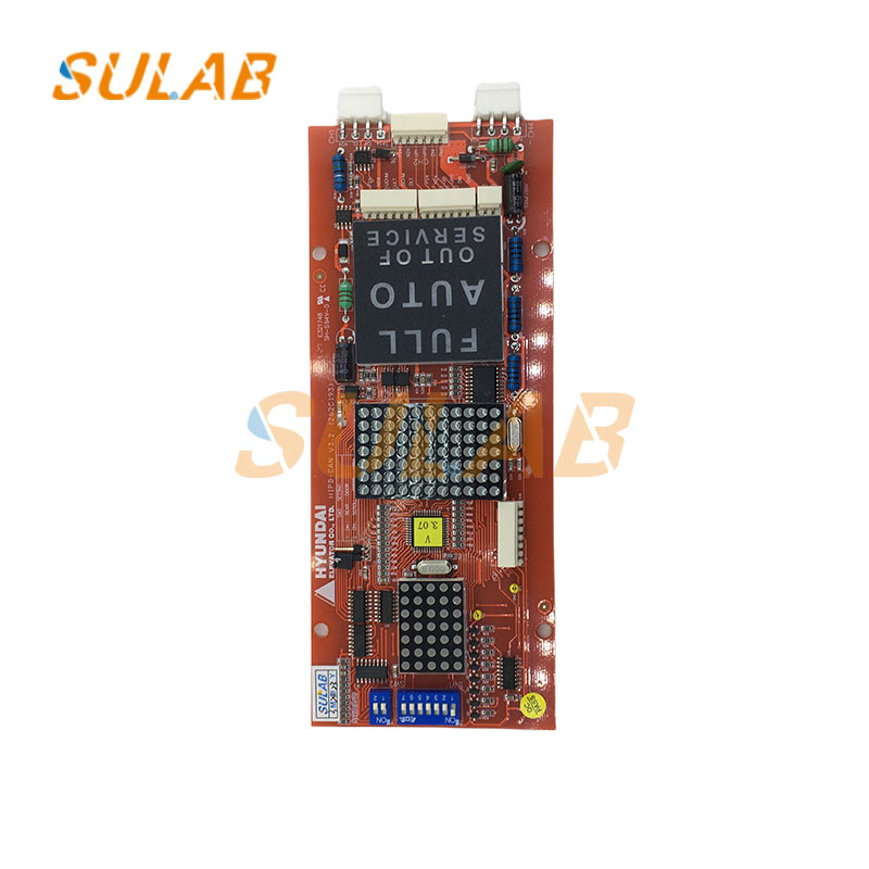 Hyundai Elevator Lift Hop Lop Display Pcb Board HIPD-CAN V3.2 ( 262C193 )