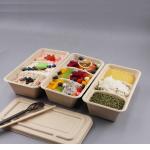 100% Compostable Food Container Sugarcane Lunch Box Bamboo Storage Boxes & Bins