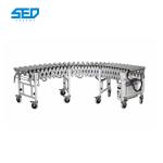 Buy cheap SED-CSJ Stainless Steel Motorized Automatic Packing Machine Flexible Conveyor Extendable Roller Conveyor For Industry from wholesalers