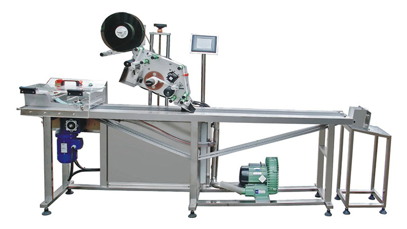 Automatic Plane Labeling Machine with High Productivity and Video Outgoing-Inspection