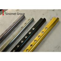 Buy cheap Metal Material Aluminum Tile Trim Customized For Wall Corner Edge Floor product