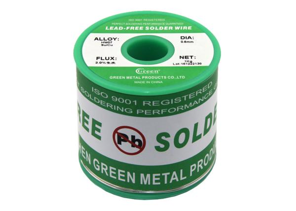 Buy cheap Green Lead Free Soldering Wire Material 0.3mm - 3.0mm Diameter Rosin Core from wholesalers