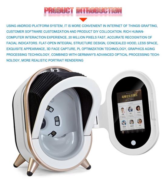 Buy cheap Salon Professional Skin Analyzer 3D Magic Mirror 12Kg GW with Pad from wholesalers