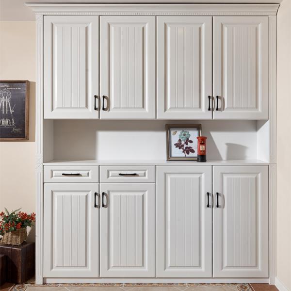 Buy cheap White Entrance Door Family Room Storage Cabinets Minimalist Storage Cabinet from wholesalers