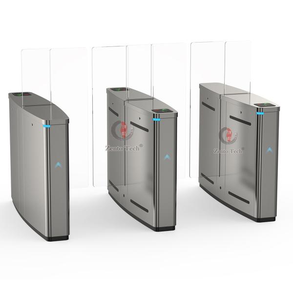 Buy cheap Anti Pinch 304 Stainless Steel Access Control Sliding Gate Turnstile 600mm from wholesalers