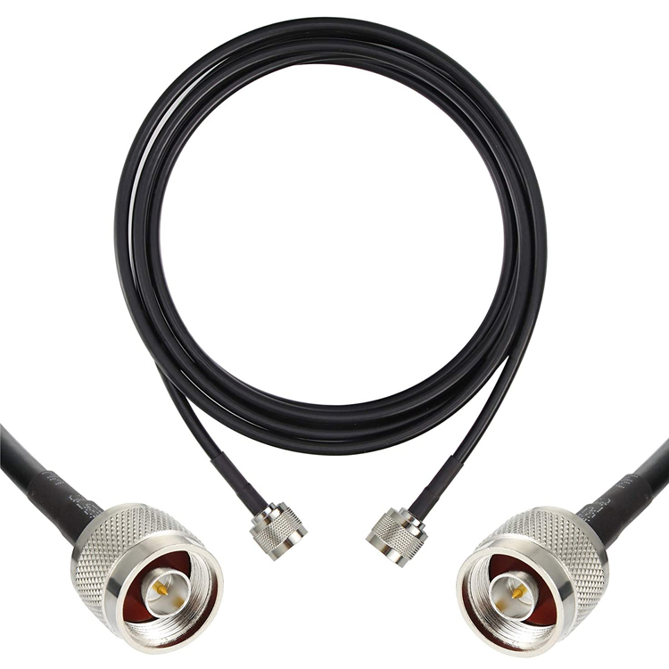 Custom Low Loss N Male Plug to N Male TNC Connector RF Coaxial Cable for Gps Wifi RF Radio Antenna