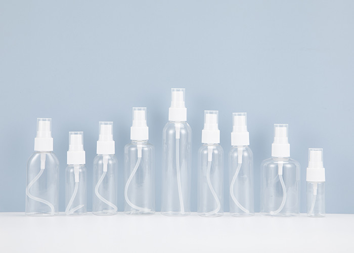 Empty PET Srpay Bottle Clear Small Refillable Liquid Container