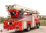 Imported Benz Chassis 6X4 Drive Aerial Ladder Fire Truck 32 meters Working