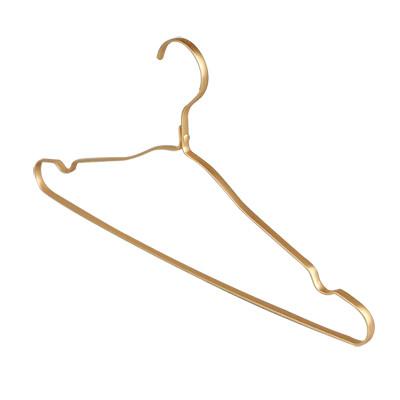 Buy cheap Aluminium Alloy Hanger for T-shirt/Skirt with notches from wholesalers