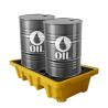 Buy cheap Double 200L PE Oil Plastic Spill Pallets Spill Containment Platform from wholesalers