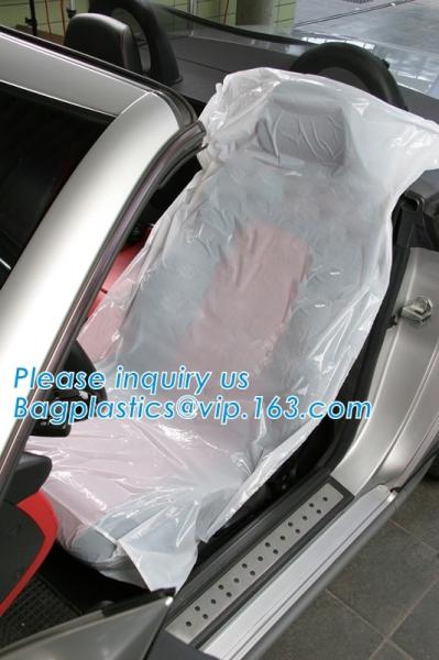 Buy cheap Biodegradable Disposable Car Seat Cover, 5 In 1 Kit Protection, Masking Film, Wheel Bags, Tyre Sack from wholesalers