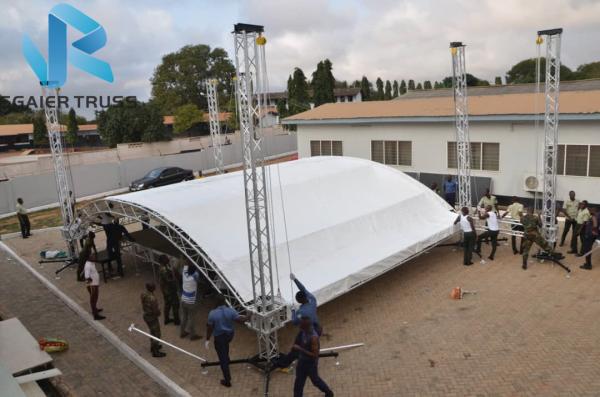 Buy cheap Lighting Tower Aluminum Arch Truss , Children Square / Banquet Party Truss from wholesalers