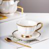 Buy cheap 200ML Ceramic Type Porcelain Cup And Saucer Plate Tea Perfect For Mom On Mother'S Day from wholesalers