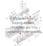 part No. :6150-11-4820 / 6150-11-4821 GASKET AIR INTAKE MANIFOLD AND CONNECTION