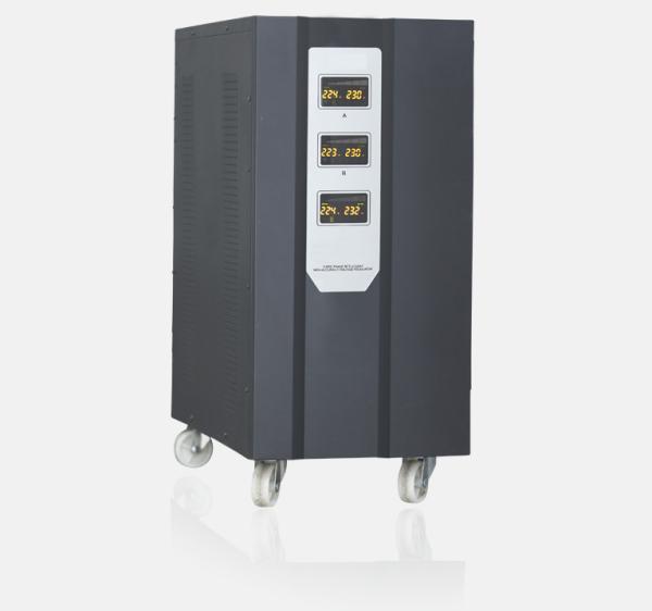Buy cheap 15KVA - 90KVA Servo Controlled Voltage Stabilizer , Three Phase Automatic Voltage Regulator from wholesalers