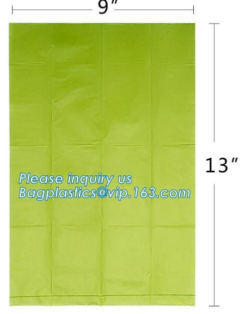 security factory sales biodegradable pet waste dog poop bag, Heavy Duty Custom Biodegradable PE Dog Poop Pet Waste Bags