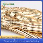 Gold Silver Decorative Wire Mesh Metal Aluminum Chain Curtain