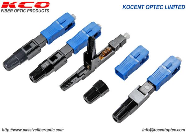 Buy cheap 60mm Length UPC SC Fiber Optic Connector FTTH GPON KCO-SCU-6001 from wholesalers