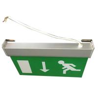 Buy cheap Maintained Double Sided Battery Powered Emergency Aluminum Exit Sign product