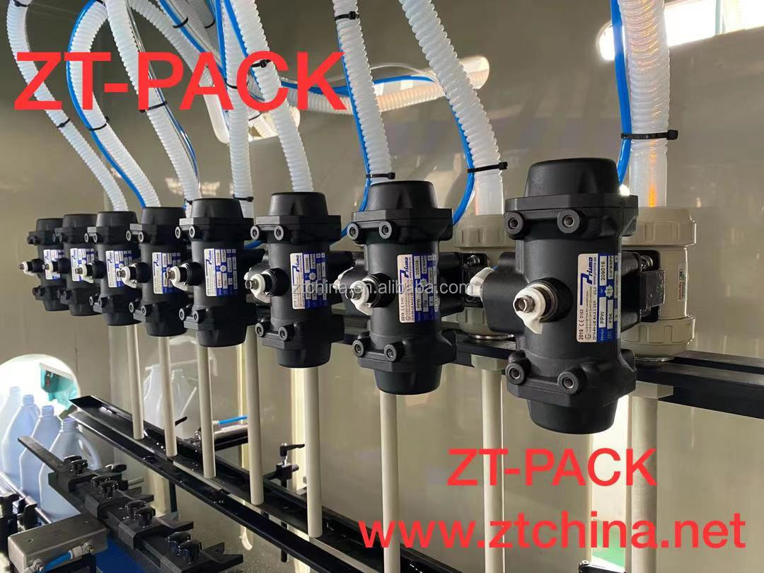 Automatic Acid Filling PVC Bottling Line Liquid Filling Machine for Harpic Packing