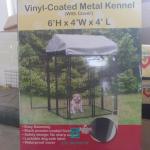Pet House Outdoor Welded Wire Mesh Fence Panels Dog Kennels Corrosion Resistance