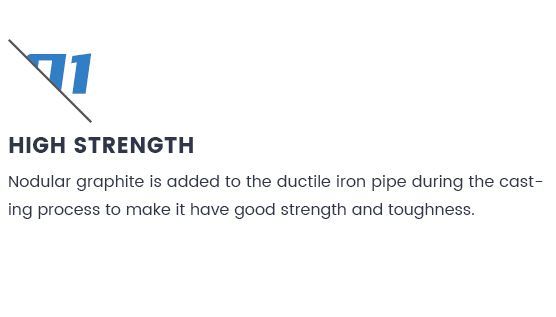 Hot Selling ISO2531 En545 Standard Ductile Cast Iron Flanged Pipes K9 for Water Supply and Sewage Water Treatment with Long Serve Life