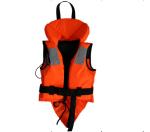 200D Polyester Oxford Marine Life Jacket 100N With YKK Zipper