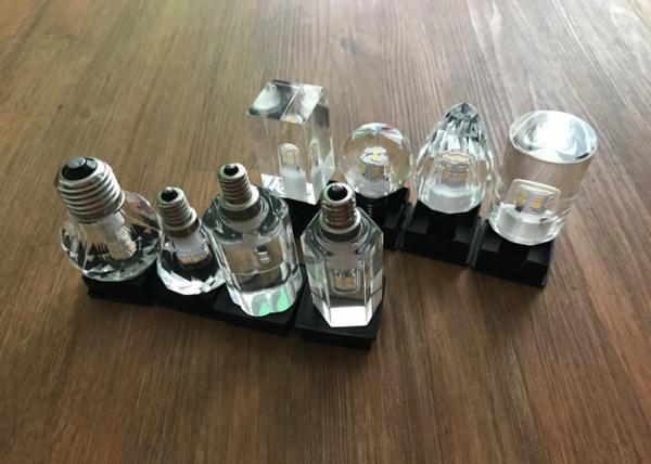 Buy cheap Diamond Shape Led Clear Candle Bulbs , Ac230v Led E14 Candle 3.3w CE Certificated from wholesalers